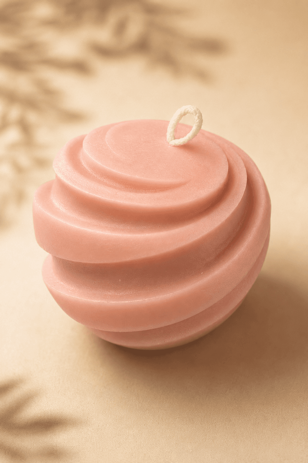 Blush Swirl Candle